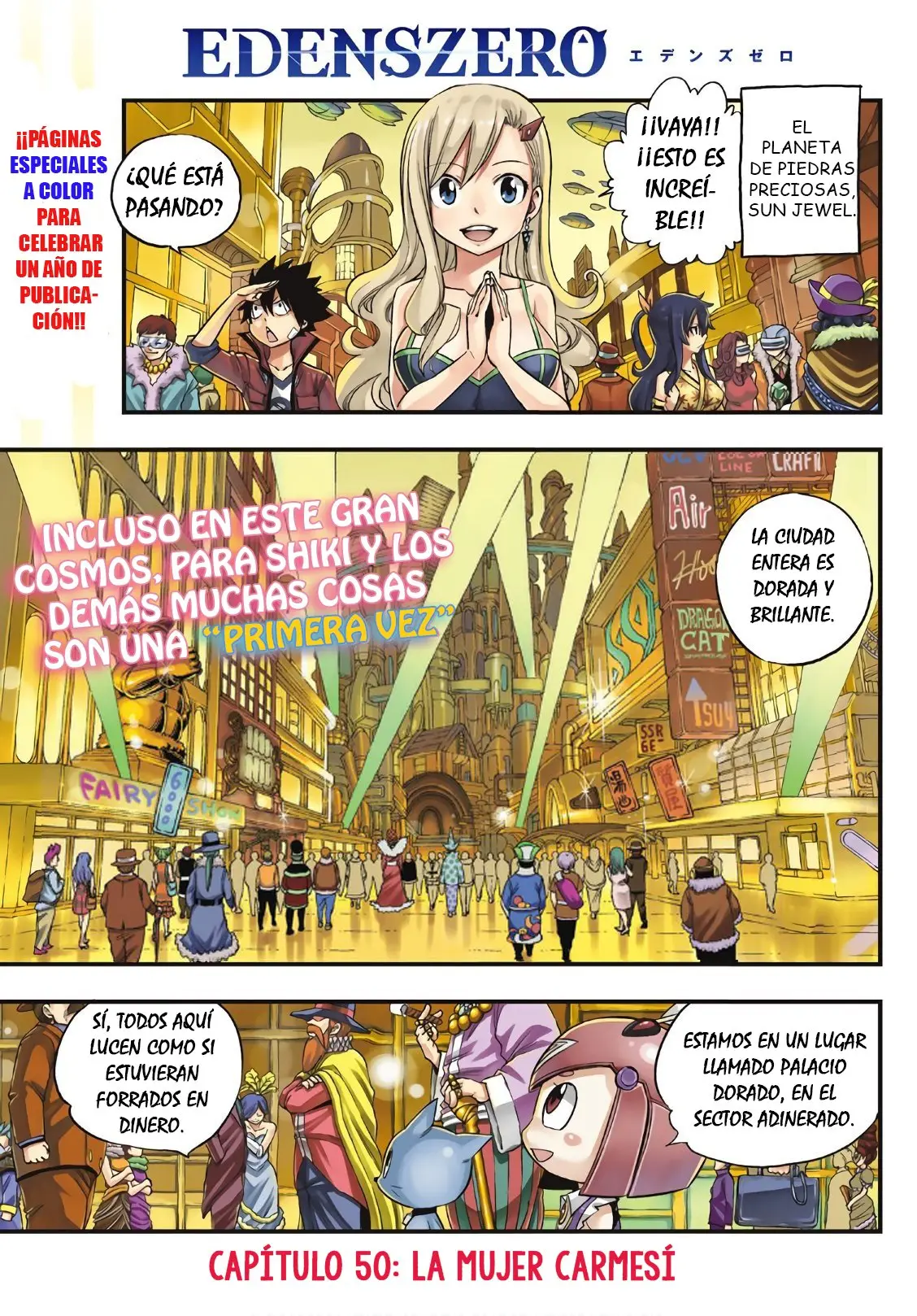 Edens Zero capítulo 50, página 1
