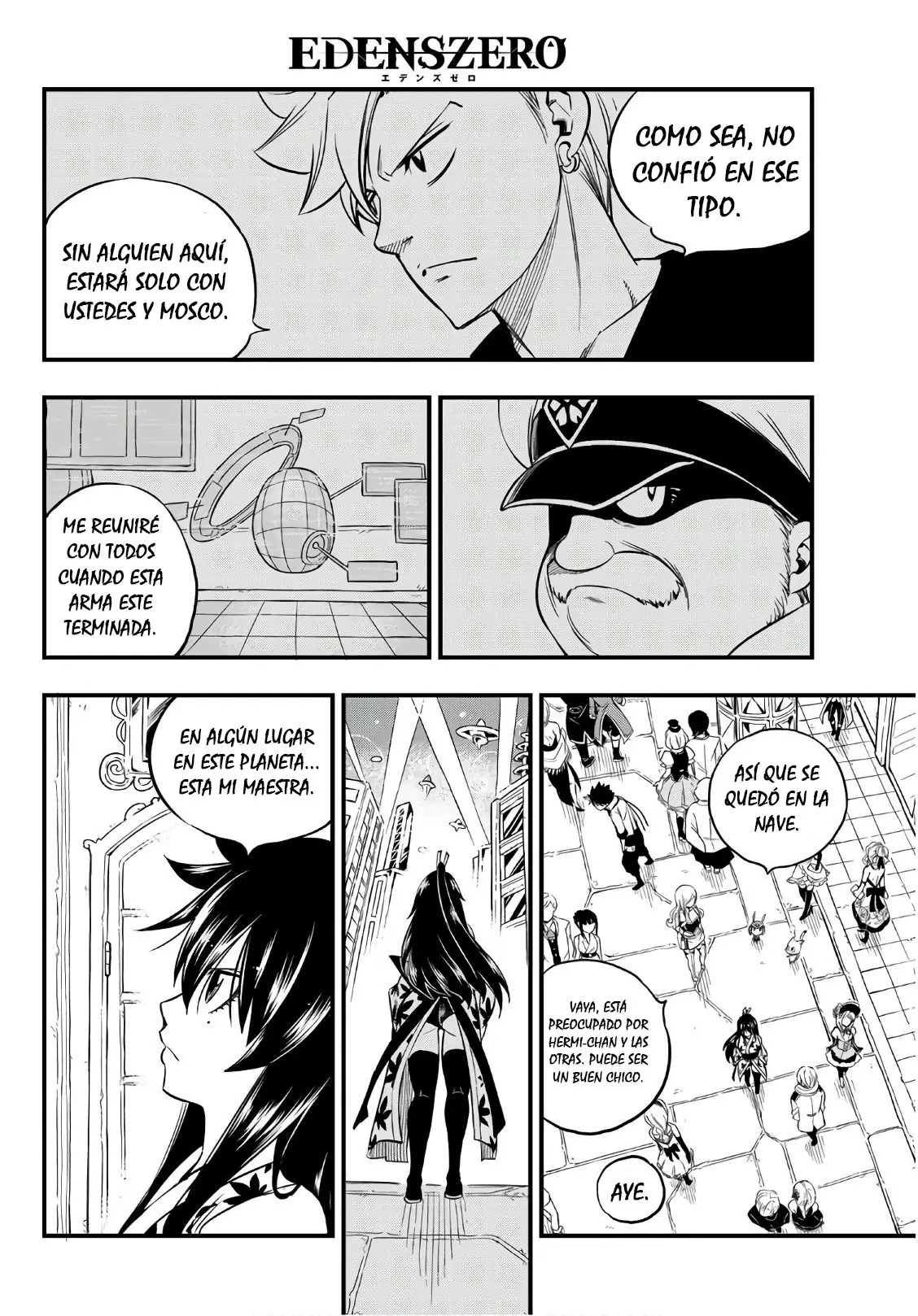 Edens Zero capítulo 50, página 5