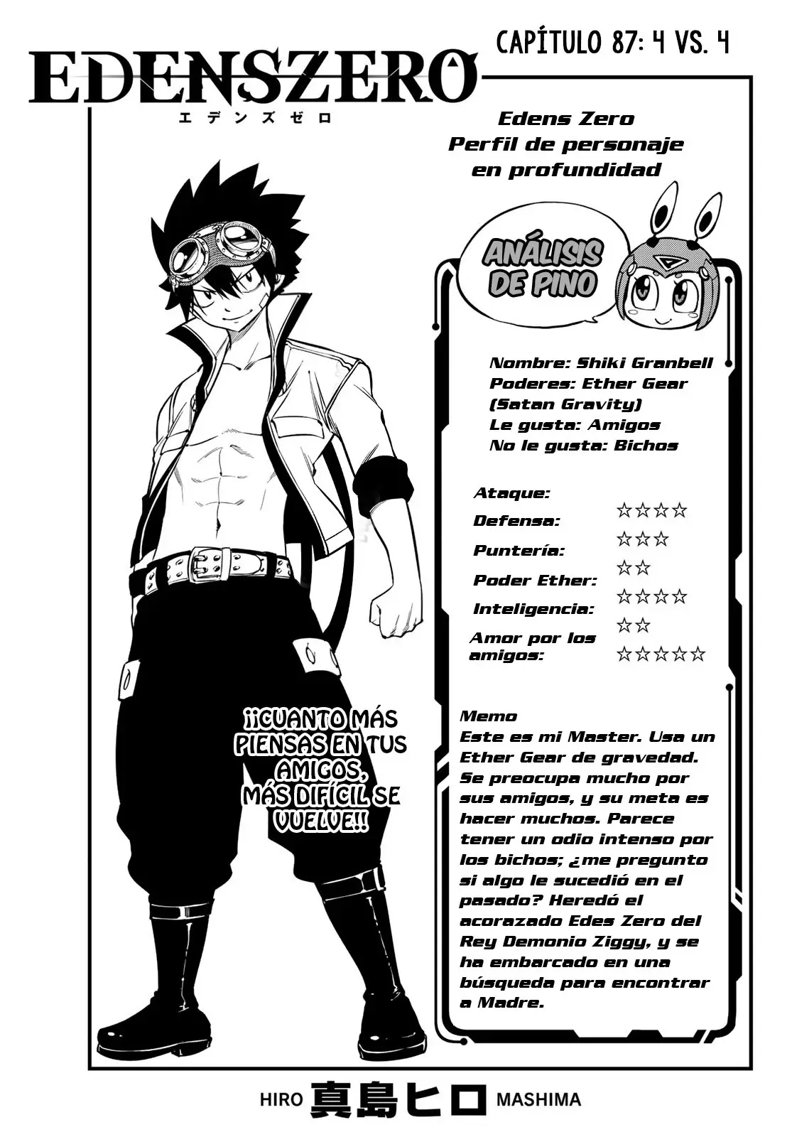 Edens Zero capítulo 87, página 1