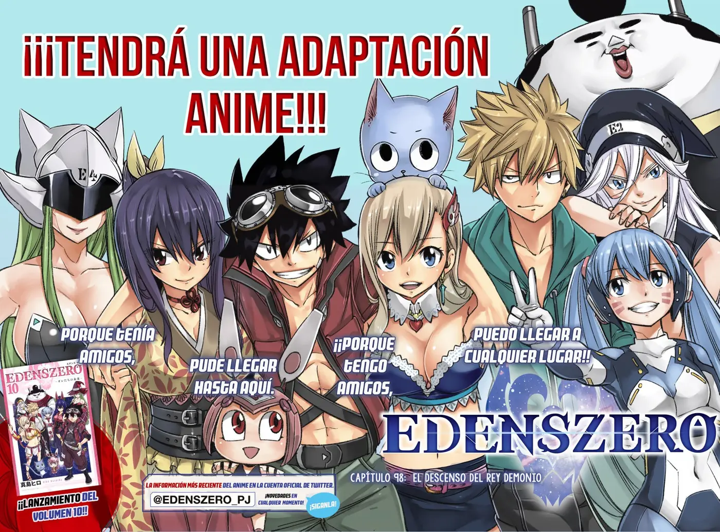 Edens Zero capítulo 98, página 14