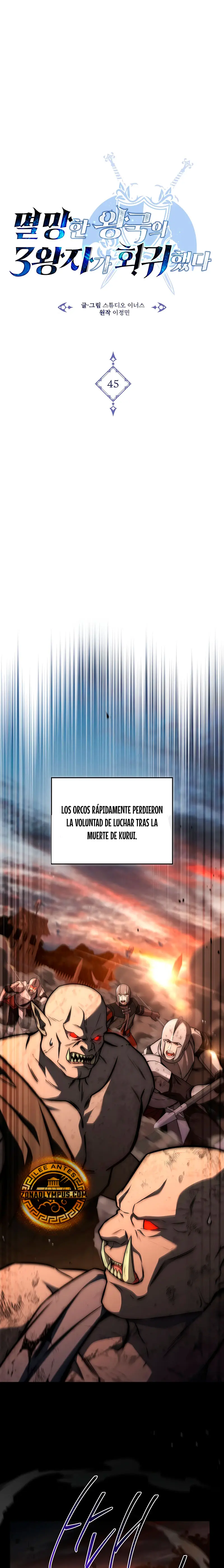 El Ascenso del Tercer Príncipe del Reino Caído capítulo 45, página 10