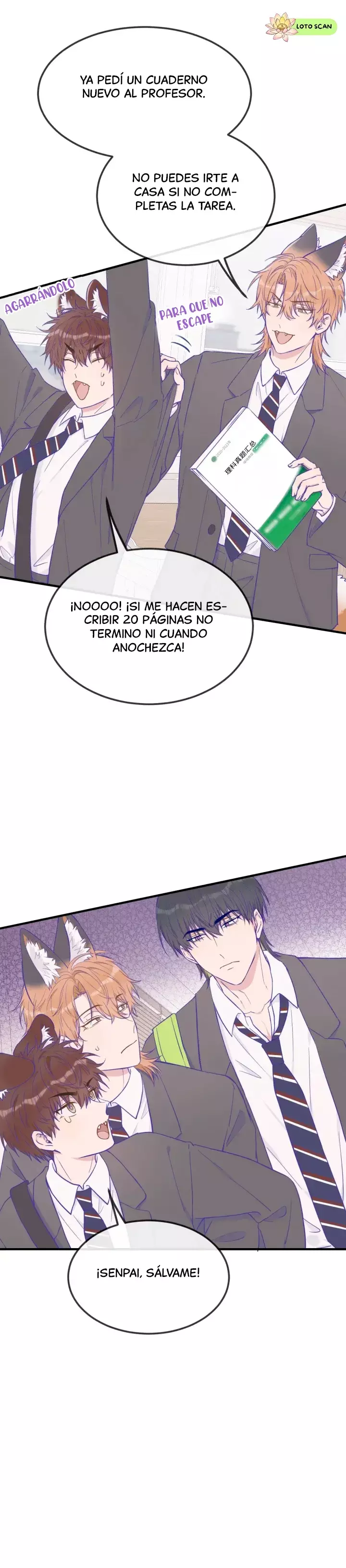 El cachorro mentiroso sera devorado capítulo 41, página 13