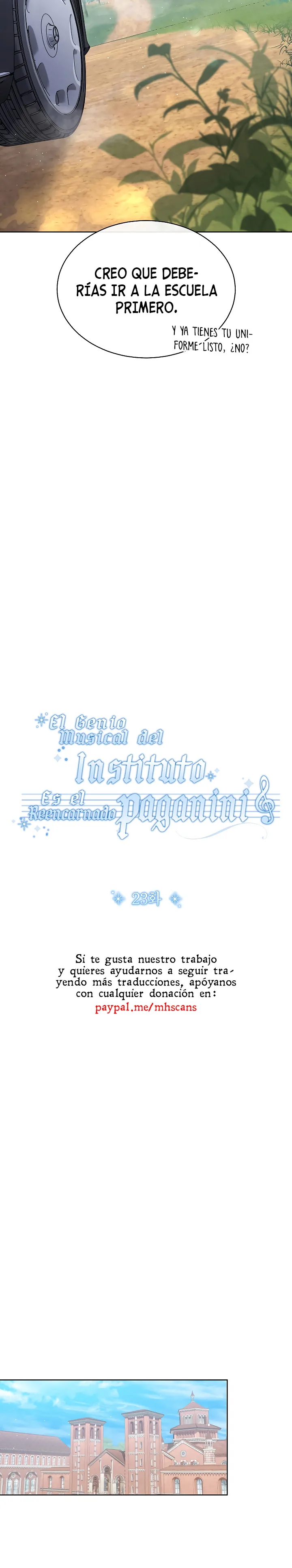 El genio de la música de instituto es Paganini reencarnado capítulo 23, página 7