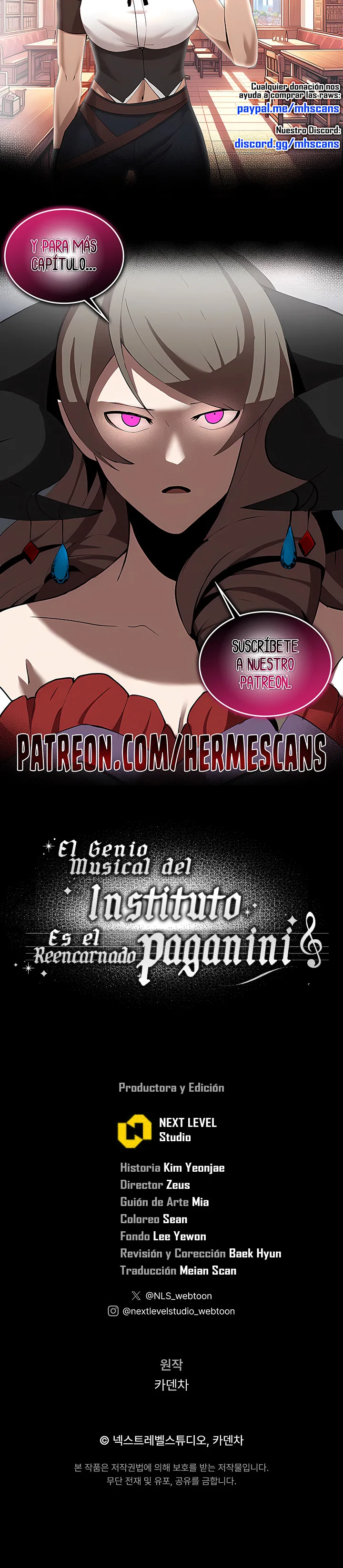 El genio de la música de instituto es Paganini reencarnado capítulo 23, página 42