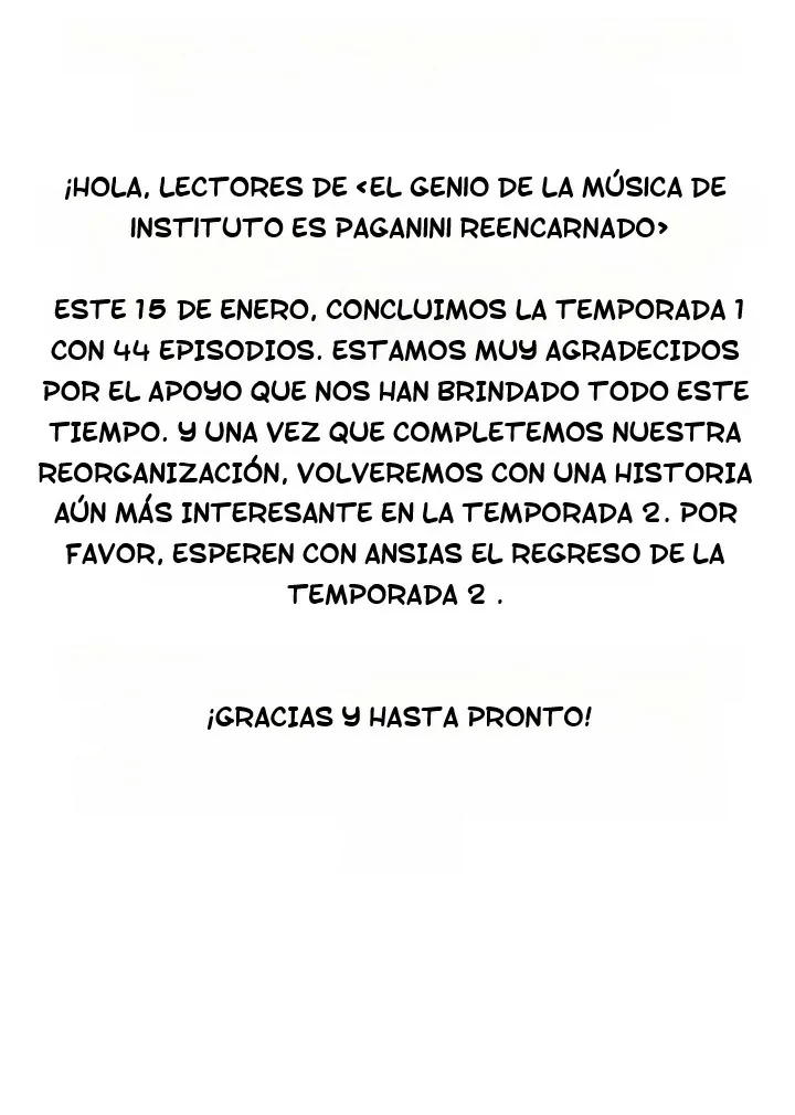 El genio de la música de instituto es Paganini reencarnado capítulo 44, página 12