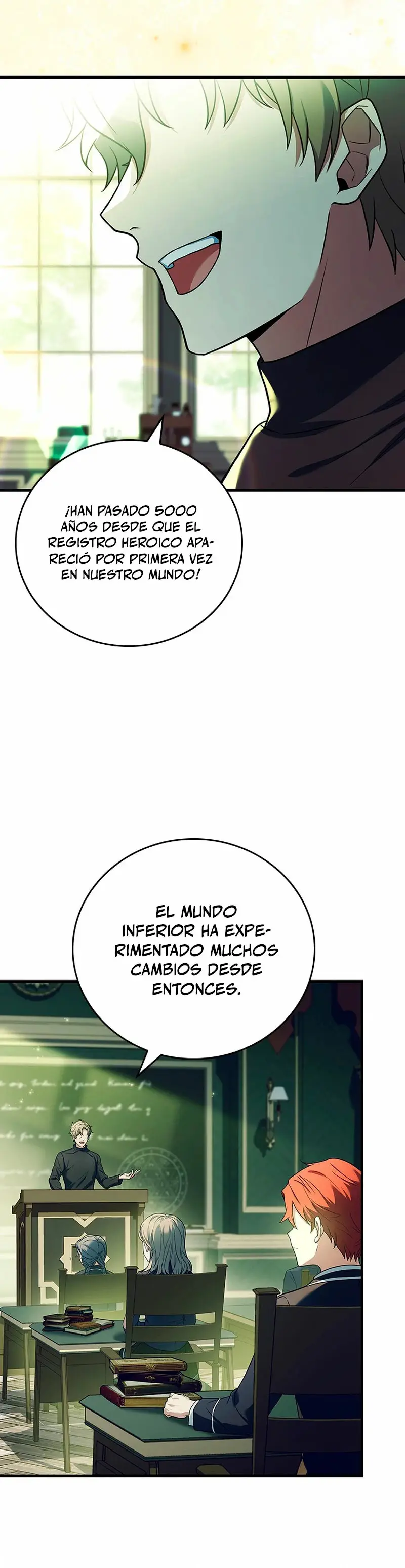 El heroe de nivel legendario prodigio de la academia. capítulo 1, página 5