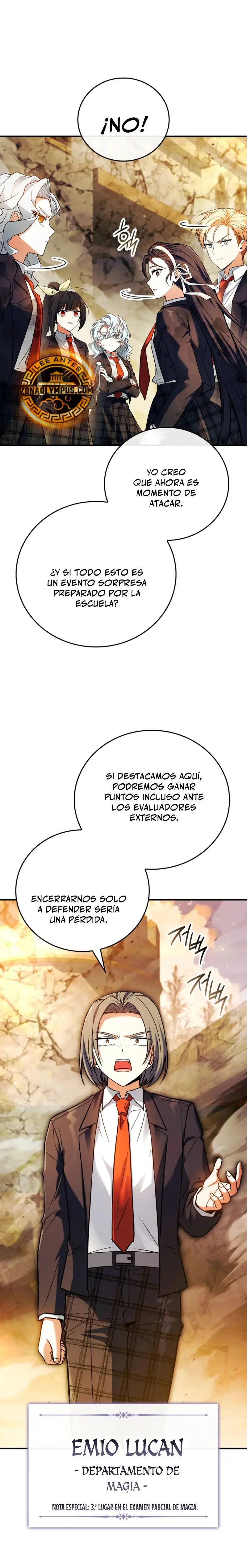 El heroe de nivel legendario prodigio de la academia. capítulo 59, página 10