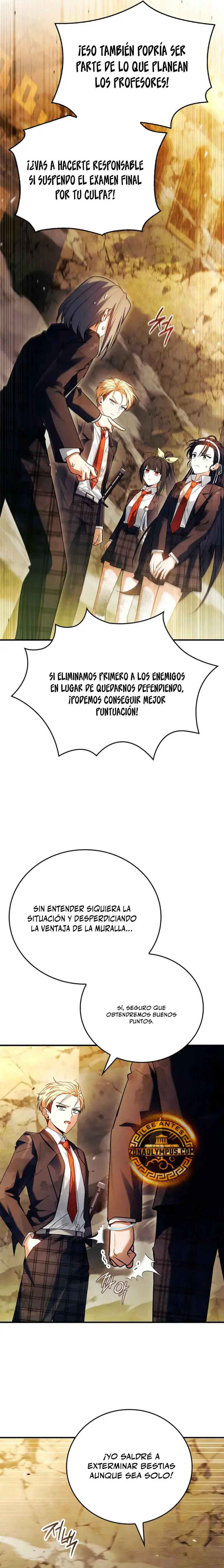 El heroe de nivel legendario prodigio de la academia. capítulo 59, página 12