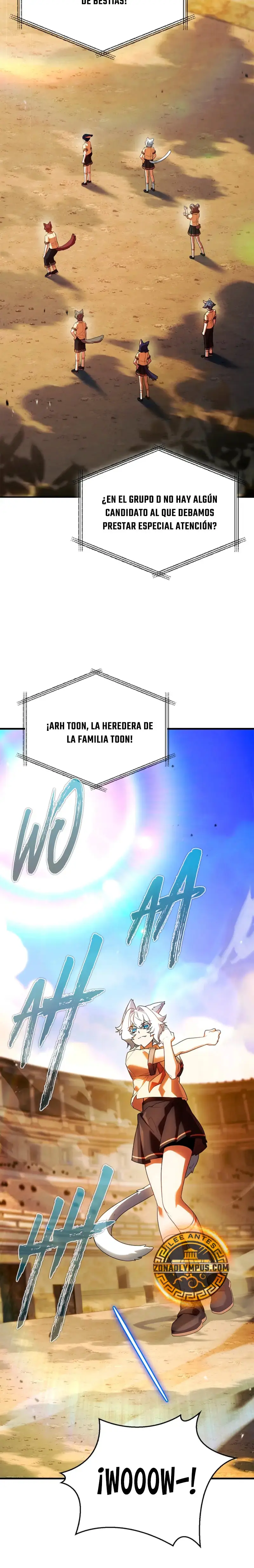 El heroe de nivel legendario prodigio de la academia. capítulo 62, página 8