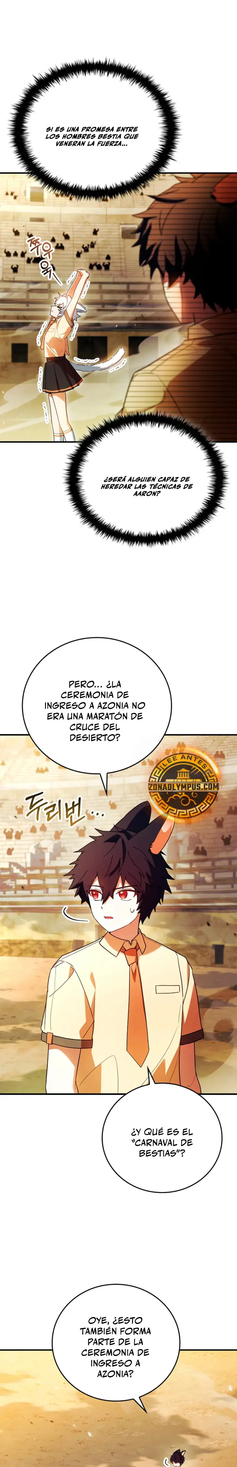 El heroe de nivel legendario prodigio de la academia. capítulo 62, página 9
