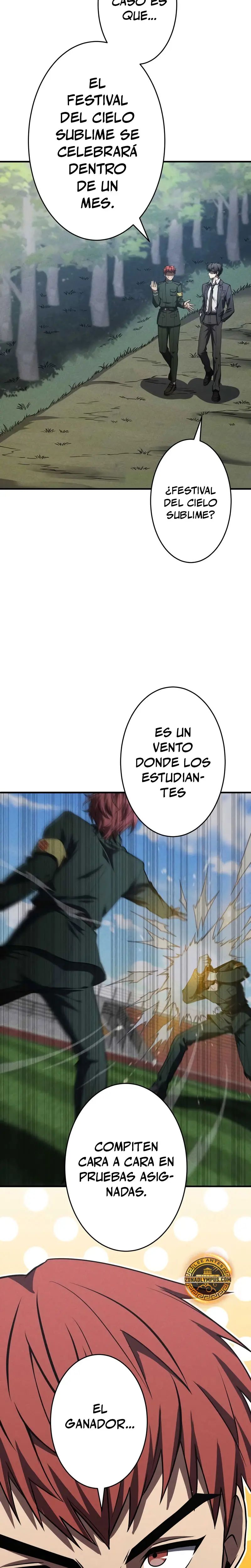 El Héroe Regresa a la Academia capítulo 21, página 37