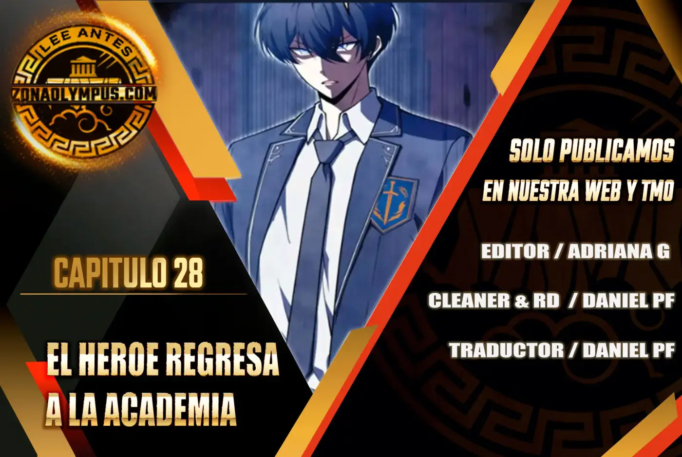 El Héroe Regresa a la Academia capítulo 28, página 2