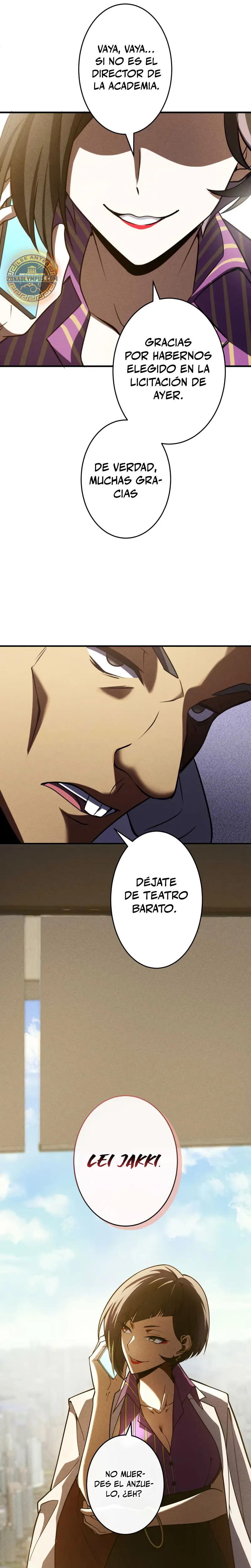El Héroe Regresa a la Academia capítulo 8, página 7