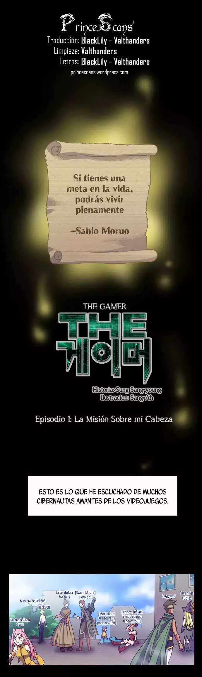 El Jugador capítulo 1, página 1