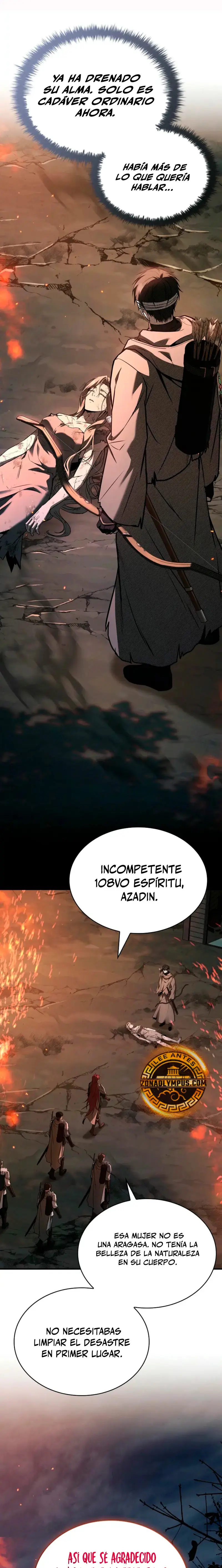 El Legado Sombrio Del Mensajero Sin Alma capítulo 29, página 8