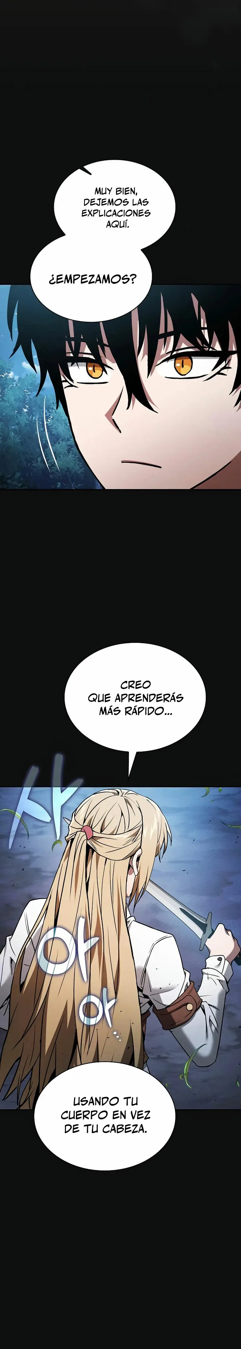 El maestro de la espada es un genio de la academia capítulo 9, página 40