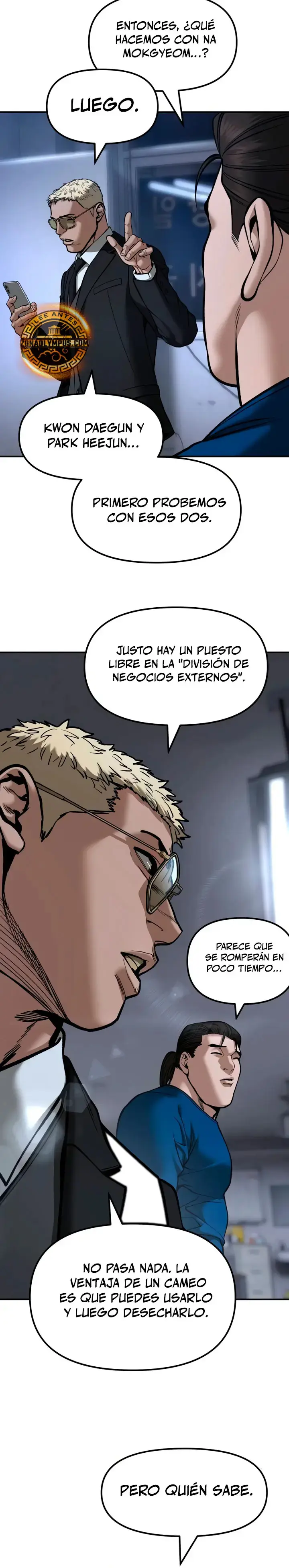 El matón a cargo capítulo 194, página 37