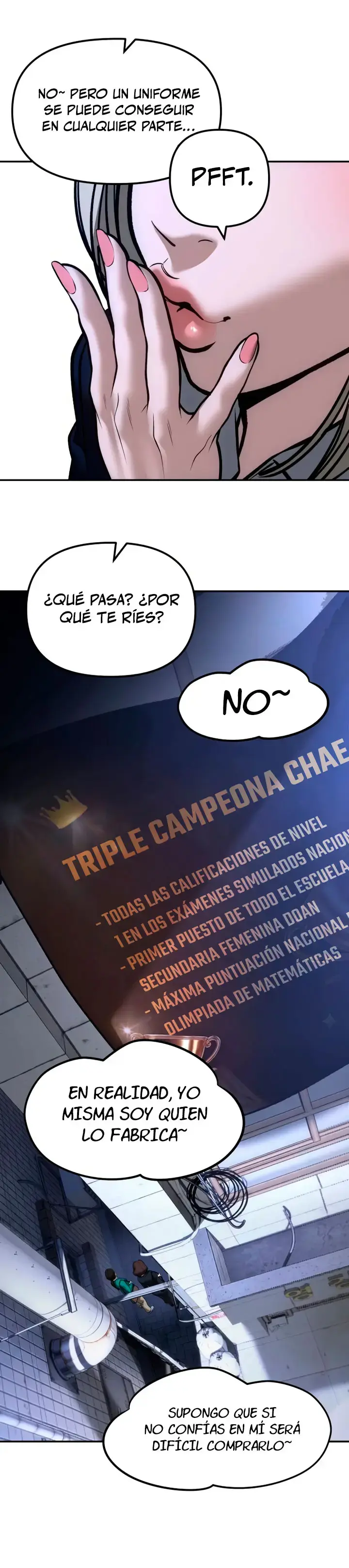 El matón a cargo capítulo 194, página 43