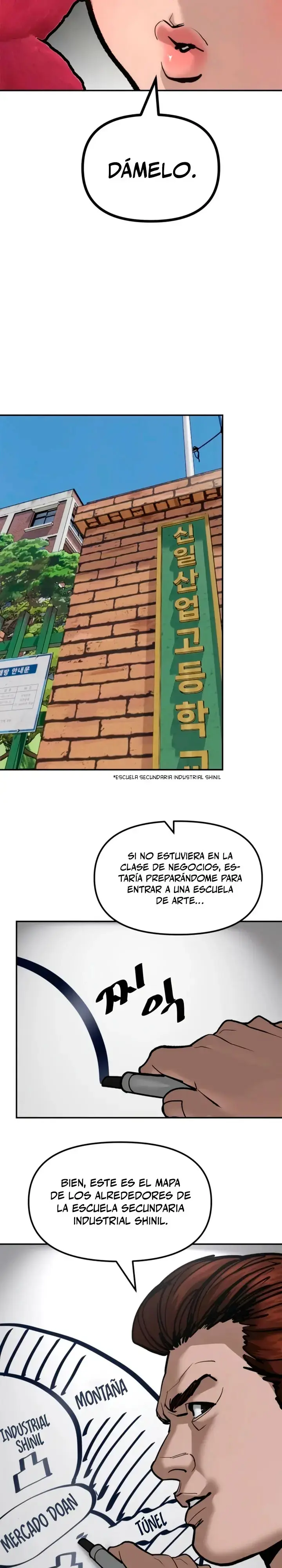El matón a cargo capítulo 195, página 13