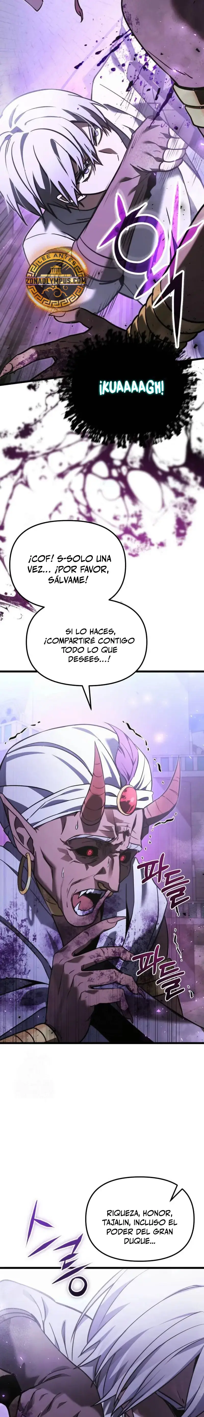El prodigioso caballero oscuro con tiempo limitado capítulo 105, página 15