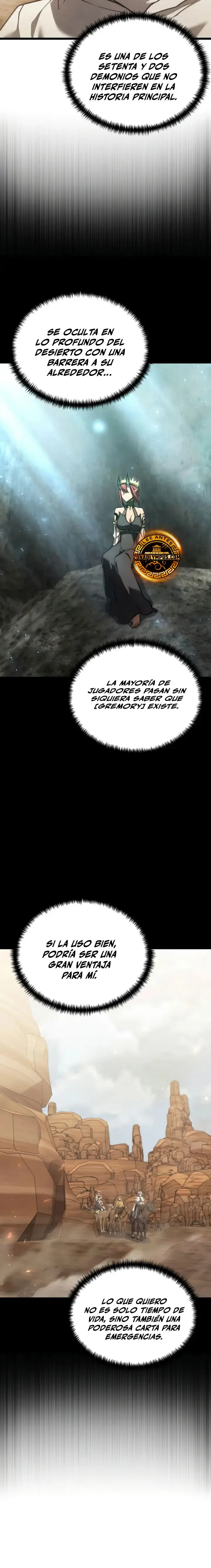 El prodigioso caballero oscuro con tiempo limitado capítulo 106, página 6