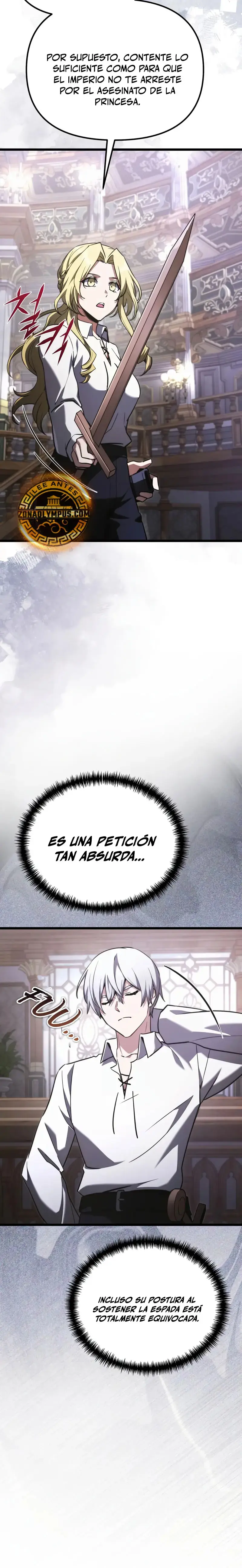 El prodigioso caballero oscuro con tiempo limitado capítulo 116, página 6