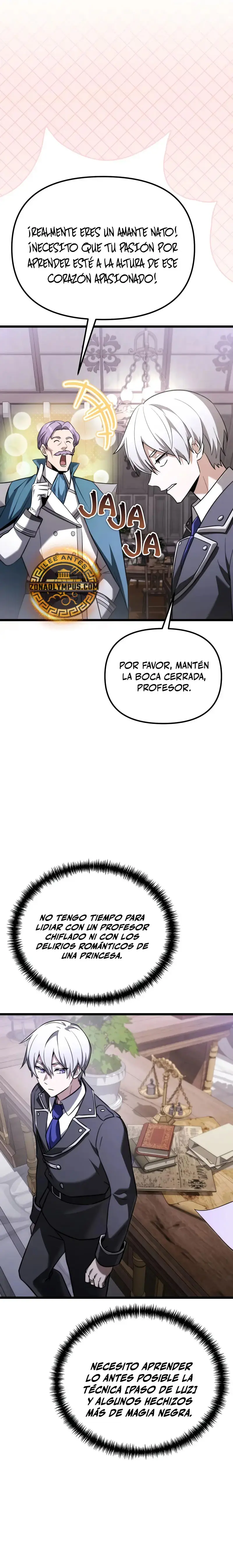 El prodigioso caballero oscuro con tiempo limitado capítulo 116, página 36