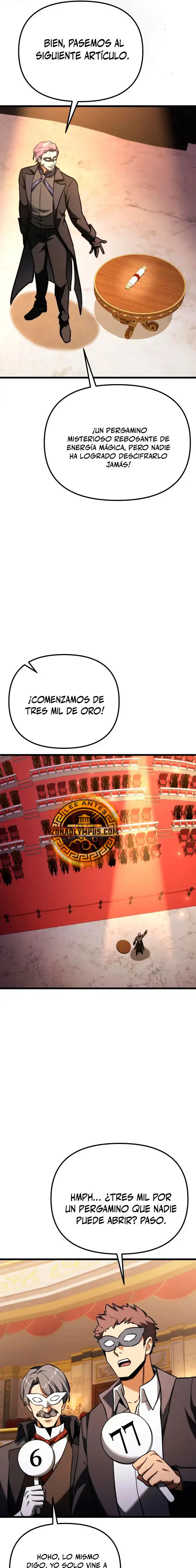 El prodigioso caballero oscuro con tiempo limitado capítulo 120, página 7