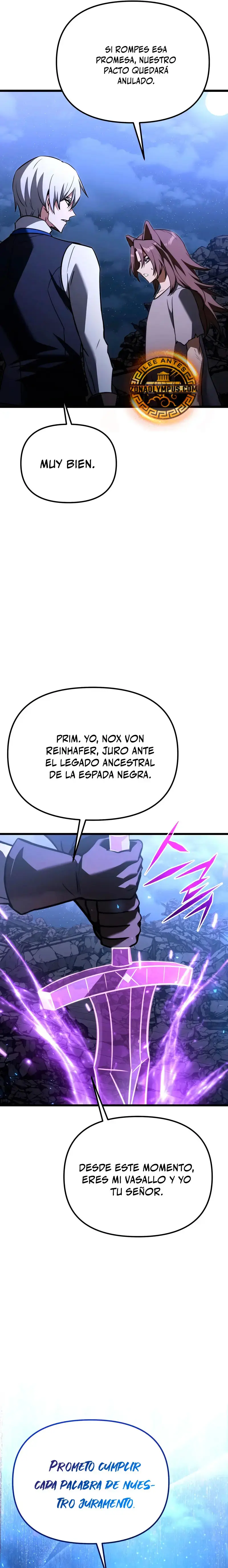 El prodigioso caballero oscuro con tiempo limitado capítulo 121, página 32