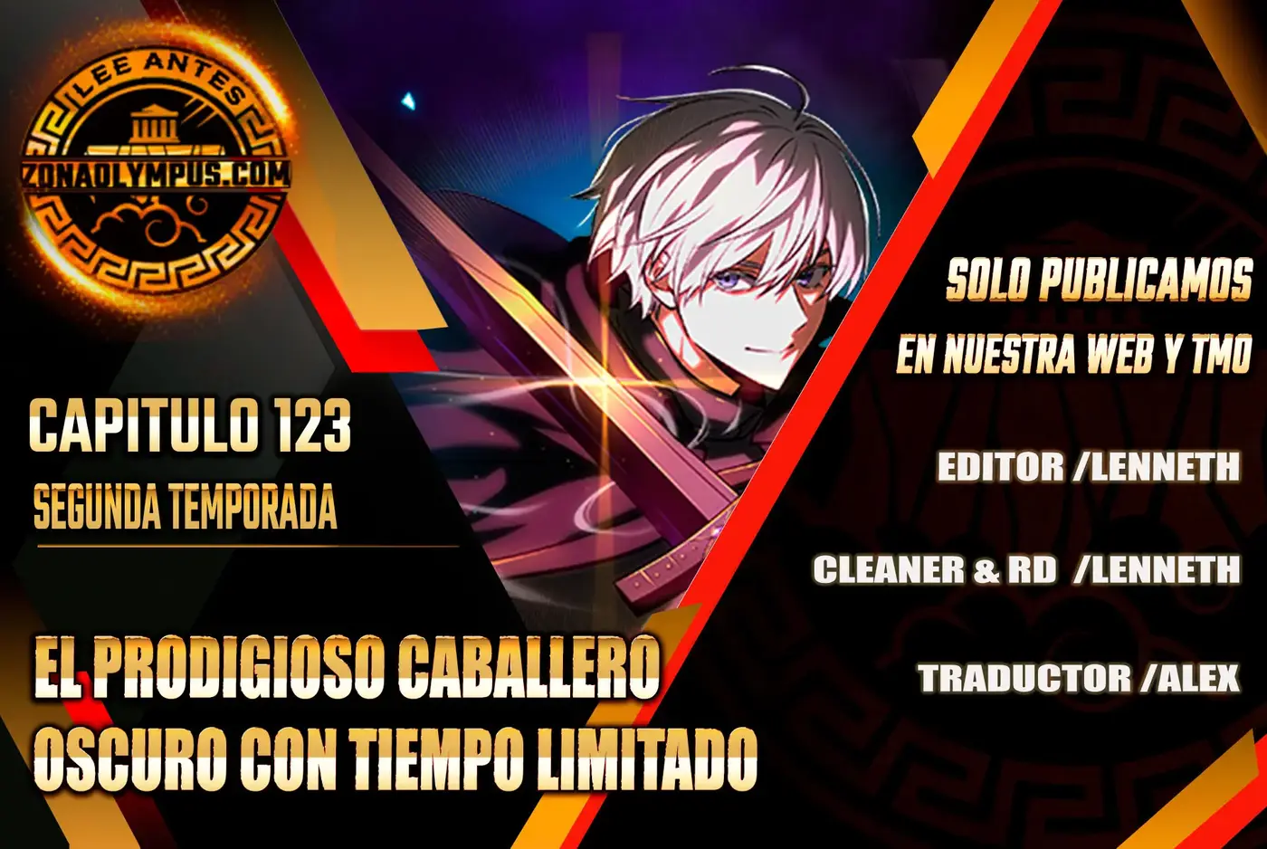 El prodigioso caballero oscuro con tiempo limitado capítulo 123, página 1