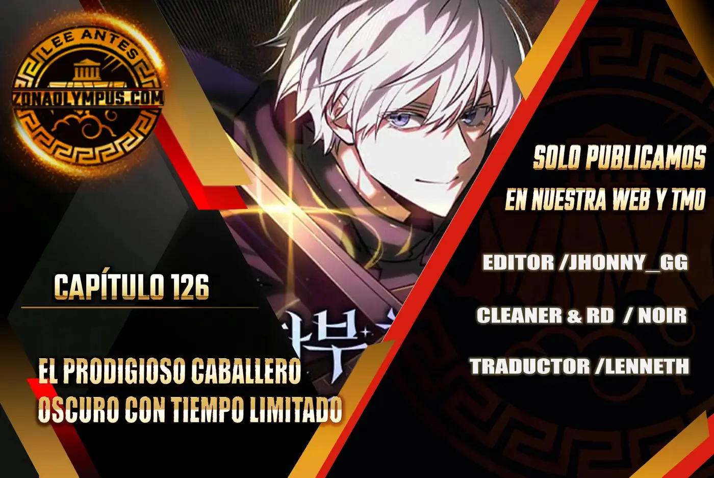 El prodigioso caballero oscuro con tiempo limitado capítulo 126, página 2