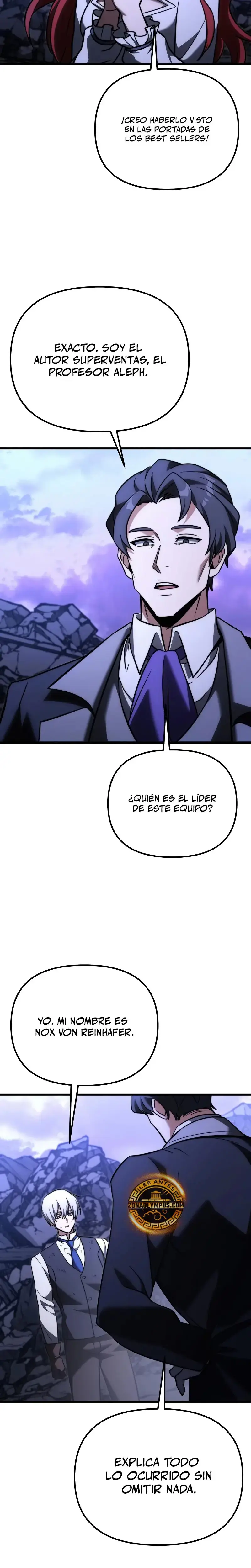 El prodigioso caballero oscuro con tiempo limitado capítulo 126, página 24