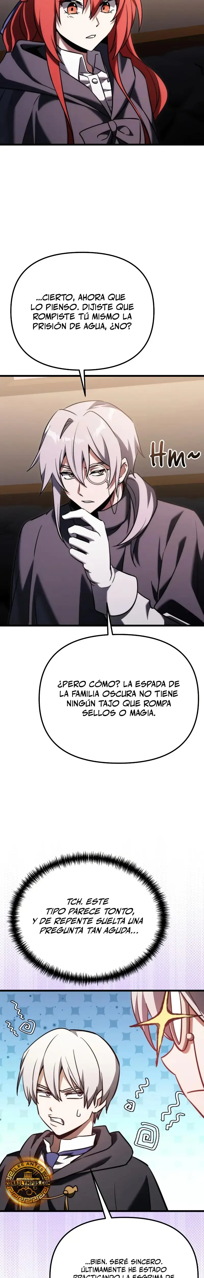 El prodigioso caballero oscuro con tiempo limitado capítulo 126, página 33