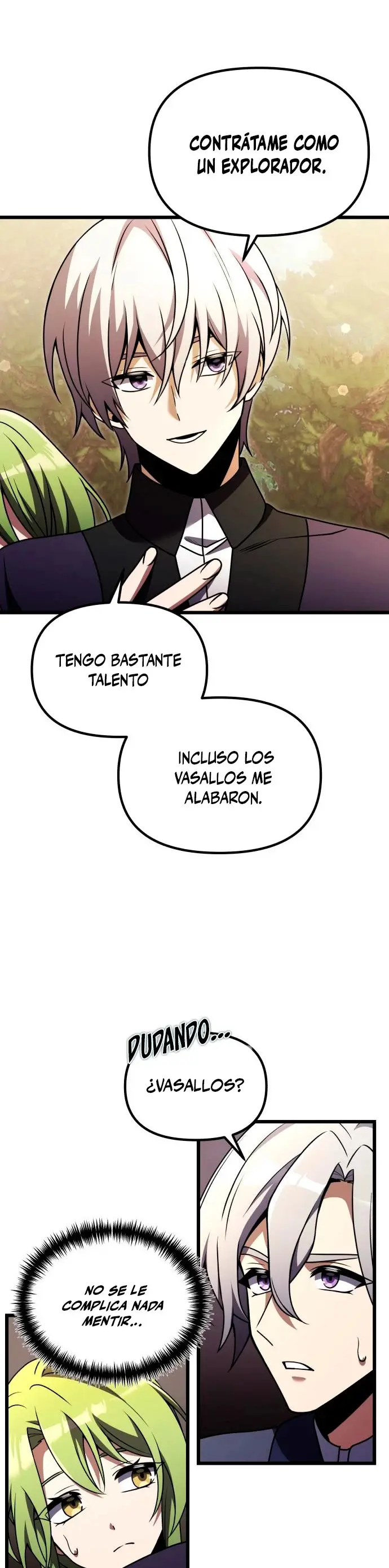 El prodigioso caballero oscuro con tiempo limitado capítulo 22, página 49