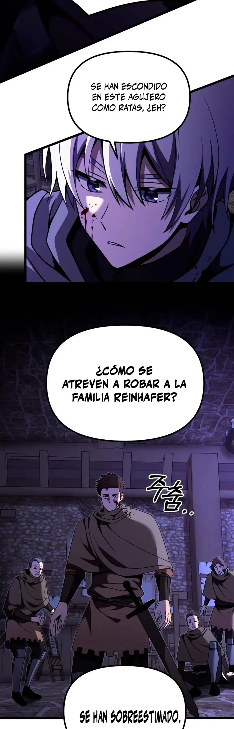 El prodigioso caballero oscuro con tiempo limitado capítulo 28, página 47