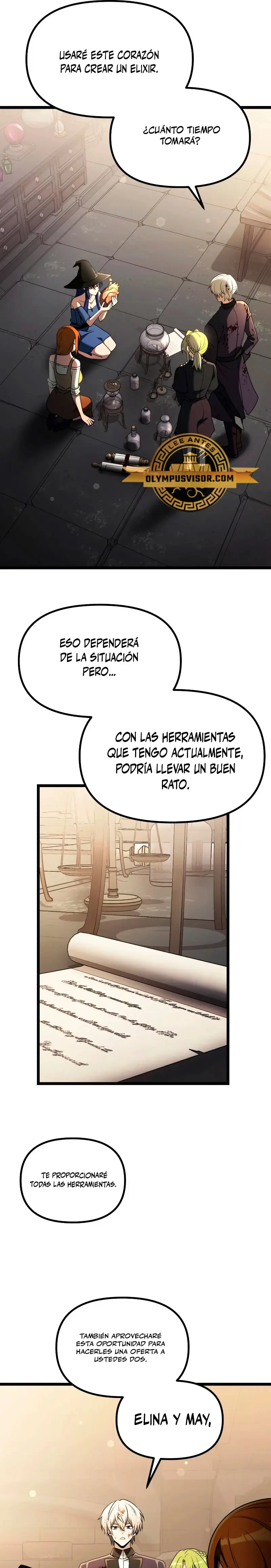 El prodigioso caballero oscuro con tiempo limitado capítulo 34, página 19