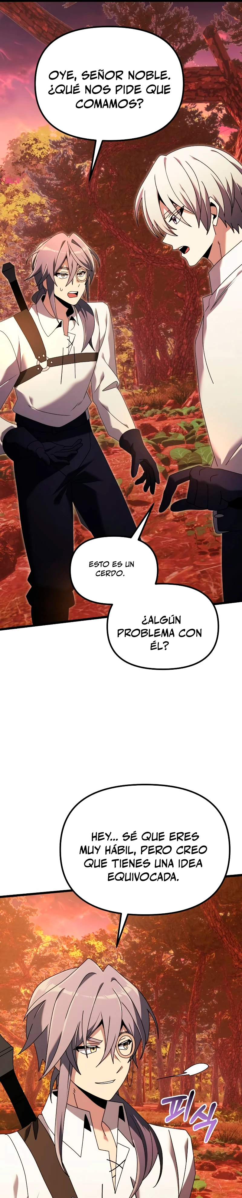 El prodigioso caballero oscuro con tiempo limitado capítulo 60, página 34