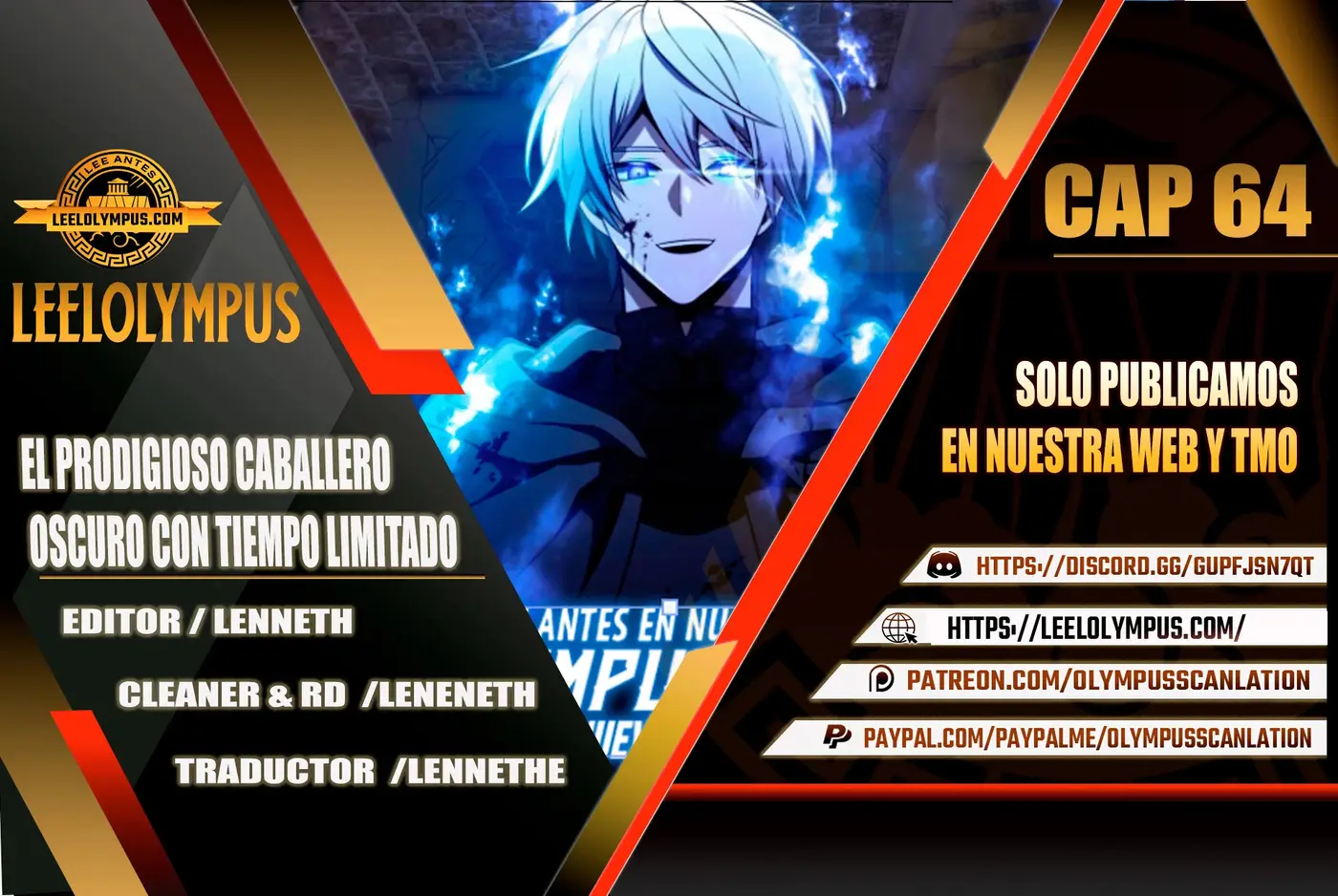 El prodigioso caballero oscuro con tiempo limitado capítulo 64, página 1