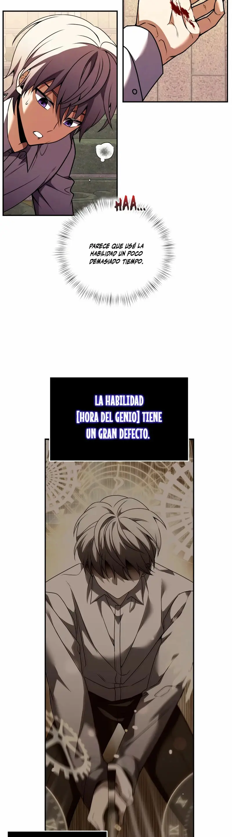 El prodigioso caballero oscuro con tiempo limitado capítulo 7, página 50