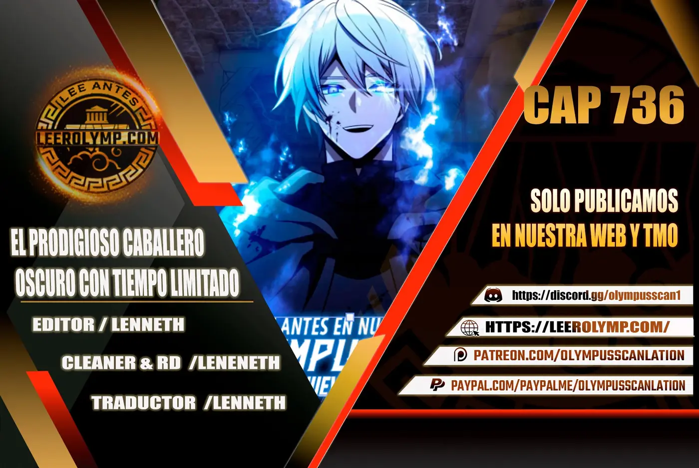 El prodigioso caballero oscuro con tiempo limitado capítulo 77, página 1