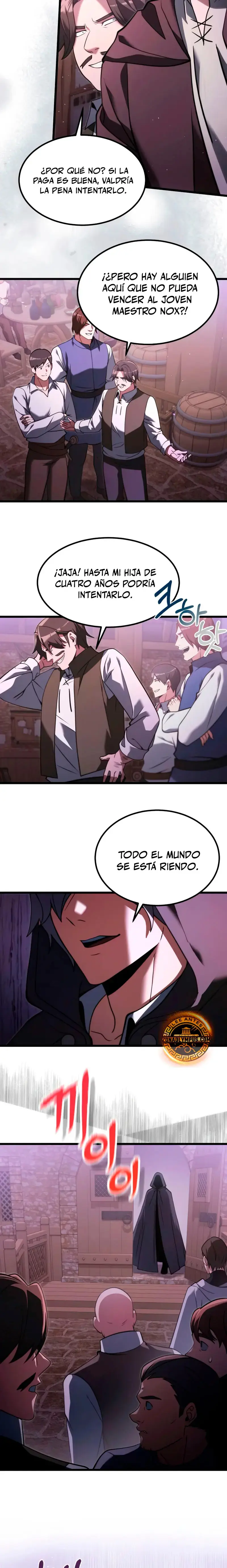 El prodigioso caballero oscuro con tiempo limitado capítulo 95, página 6