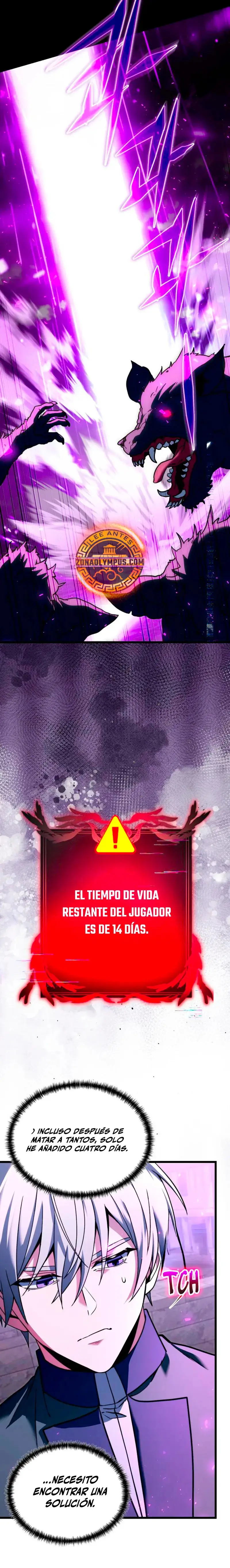 El prodigioso caballero oscuro con tiempo limitado capítulo 97, página 19