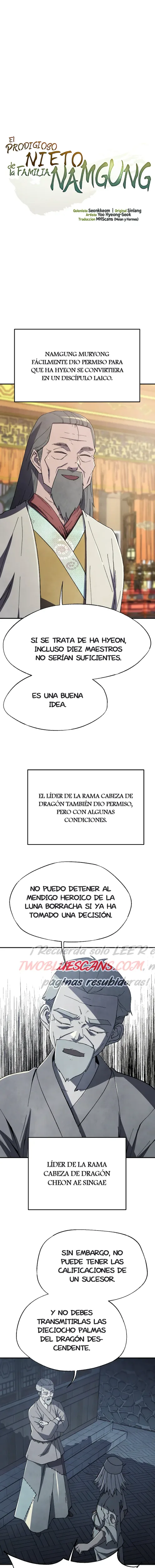 El Prodigioso Nieto de la Familia Namgung capítulo 54, página 5