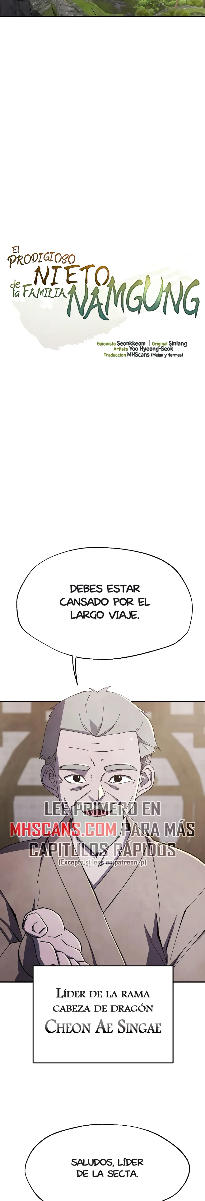 El Prodigioso Nieto de la Familia Namgung capítulo 56, página 8