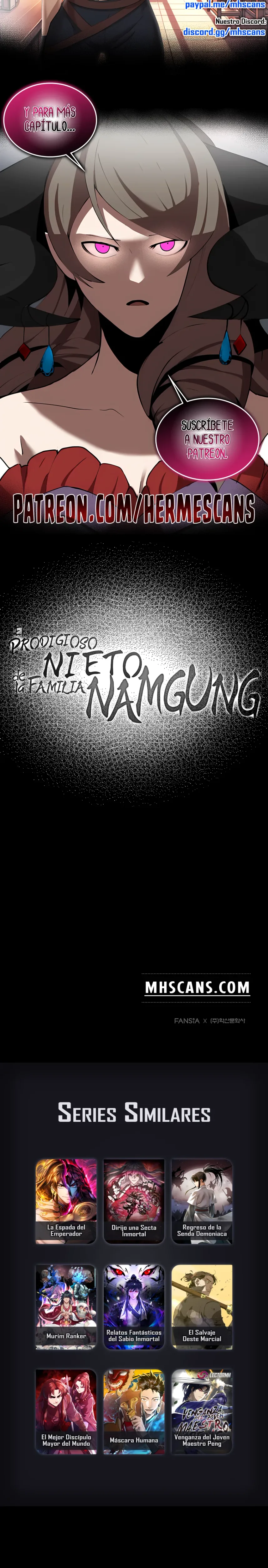 El Prodigioso Nieto de la Familia Namgung capítulo 57, página 28