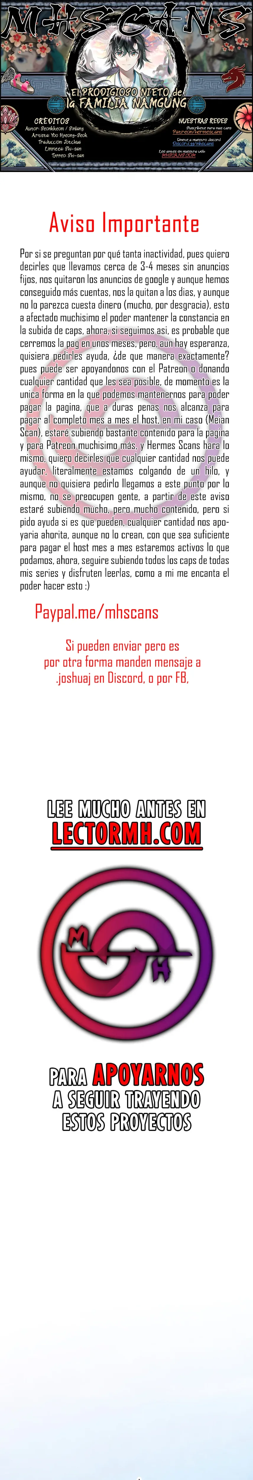 El Prodigioso Nieto de la Familia Namgung capítulo 59, página 1