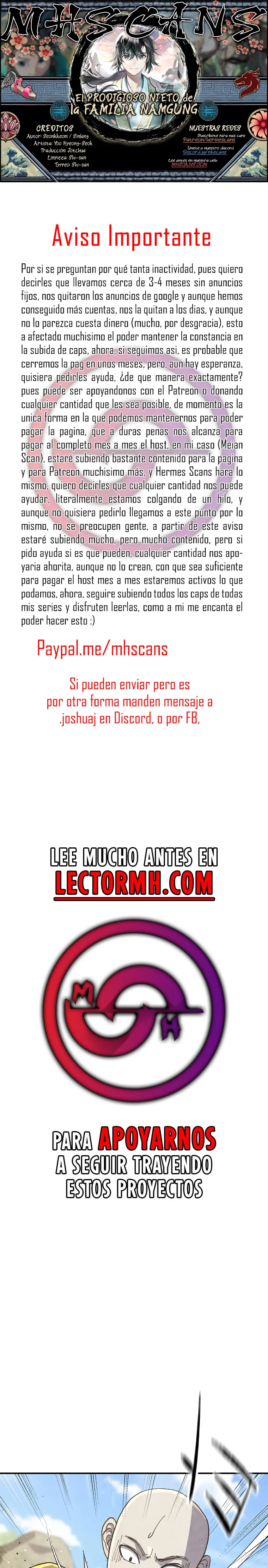 El Prodigioso Nieto de la Familia Namgung capítulo 61, página 1