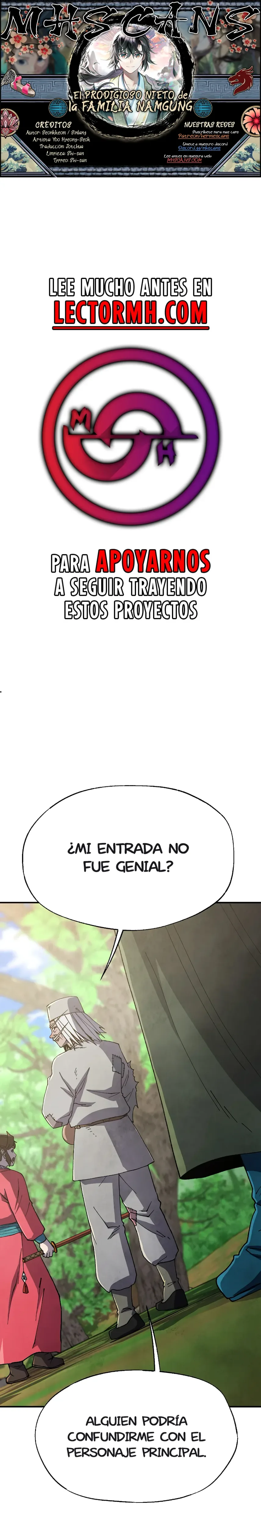 El Prodigioso Nieto de la Familia Namgung capítulo 84, página 1