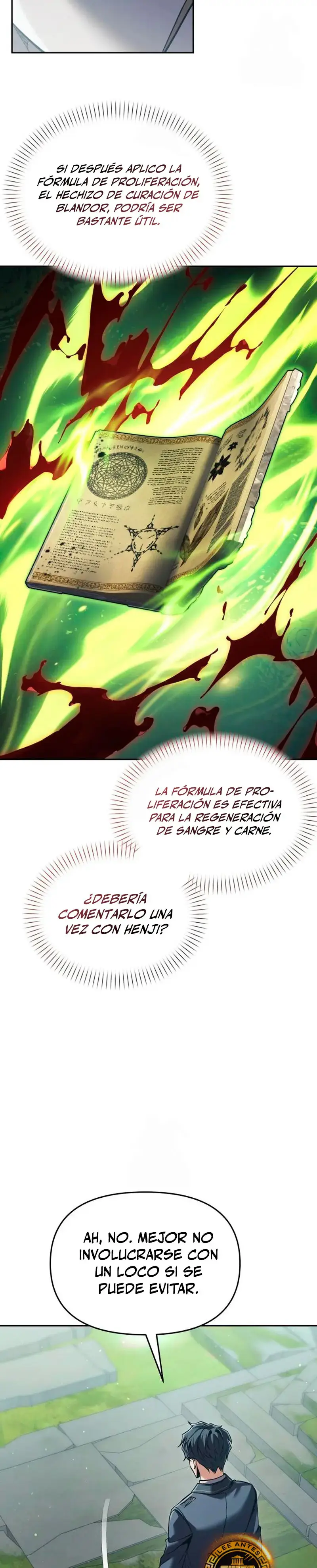 El regreso del mago ilegítimo capítulo 30, página 33