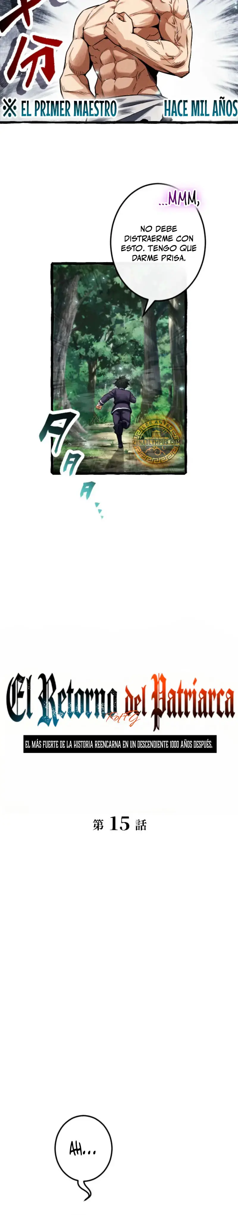 El Retorno del Patriarca Mil Años Después capítulo 15, página 8